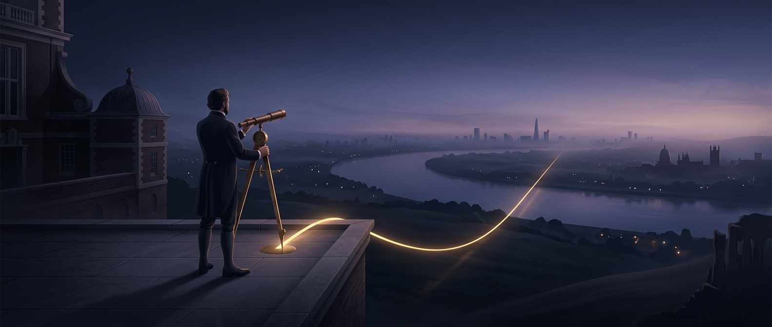 Why the prime meridian runs through Greenwich