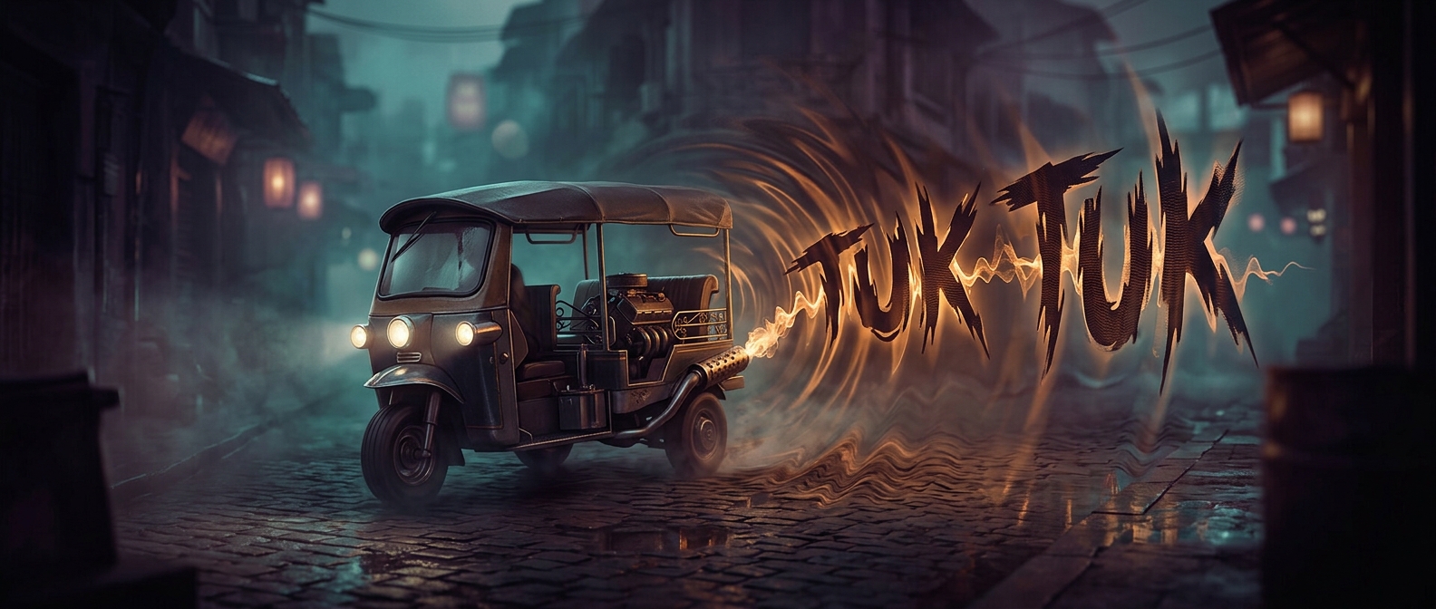 Tuk-tuks are named for their engine noise