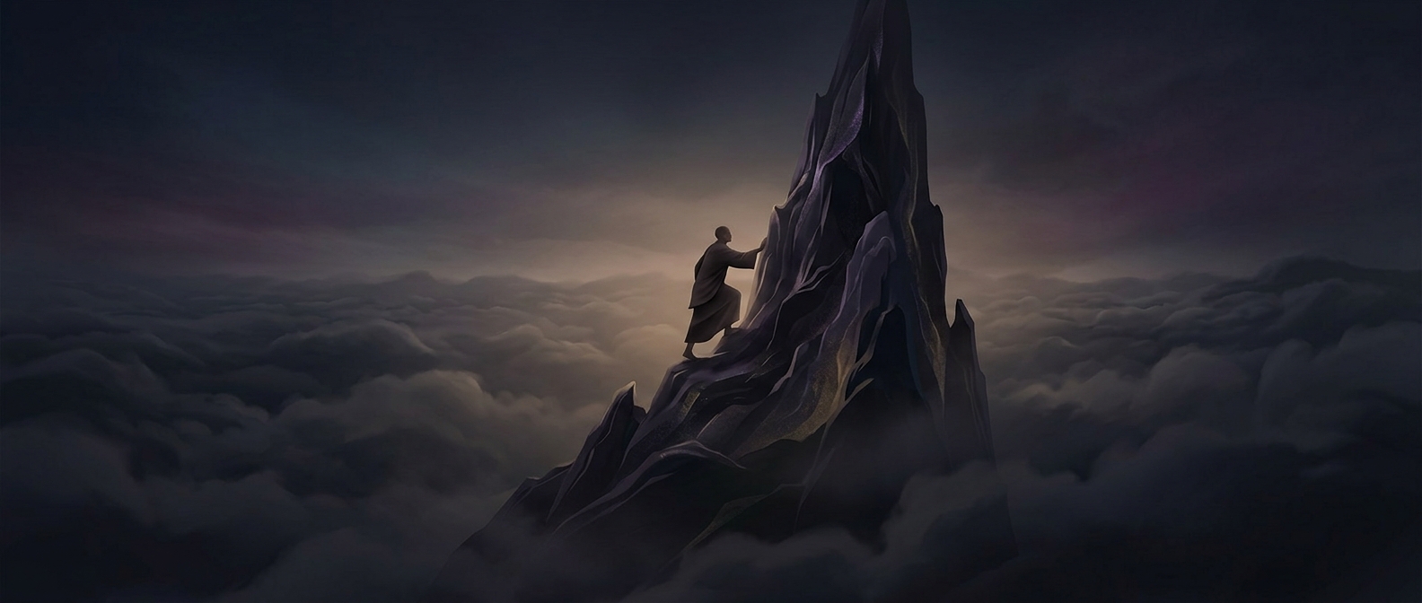 Mystics compare intense spiritual journeys to mountain climbs