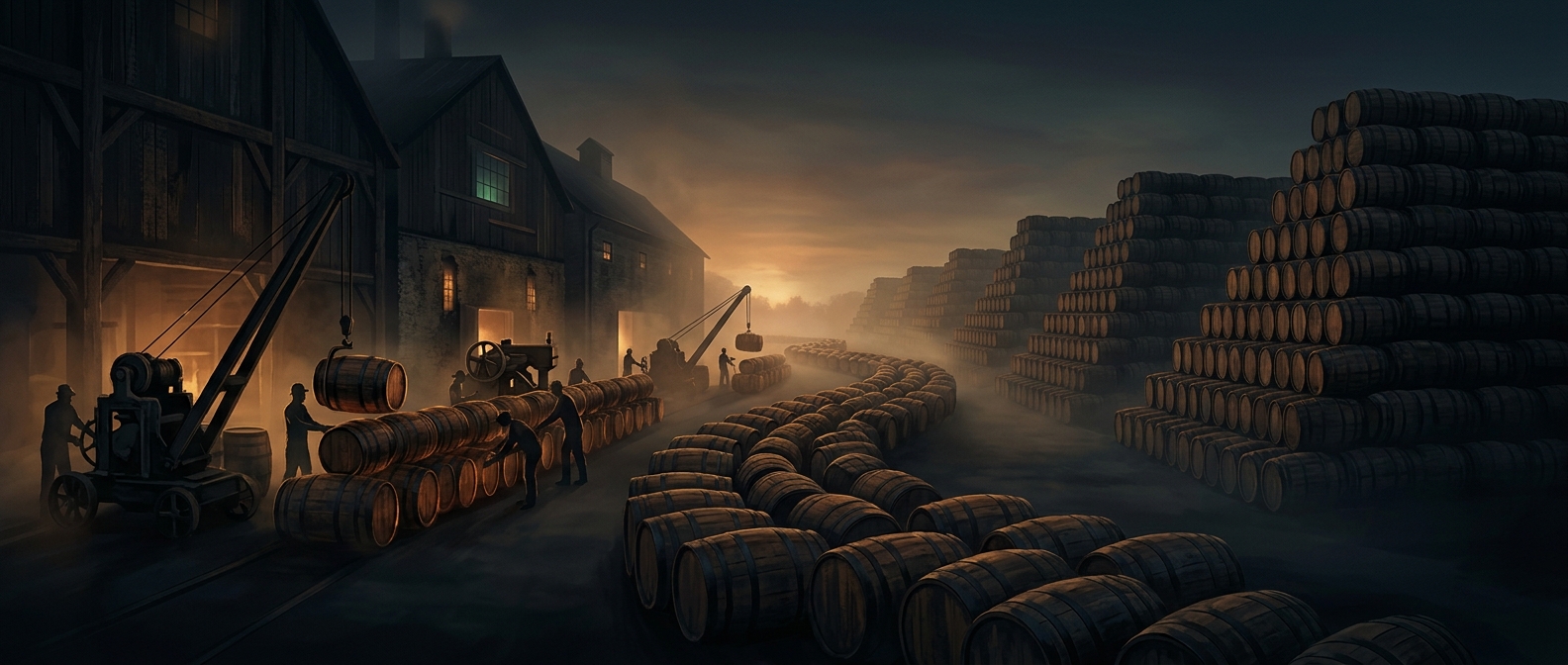 Why Bourbon barrels end up in Scotch and Japanese whisky