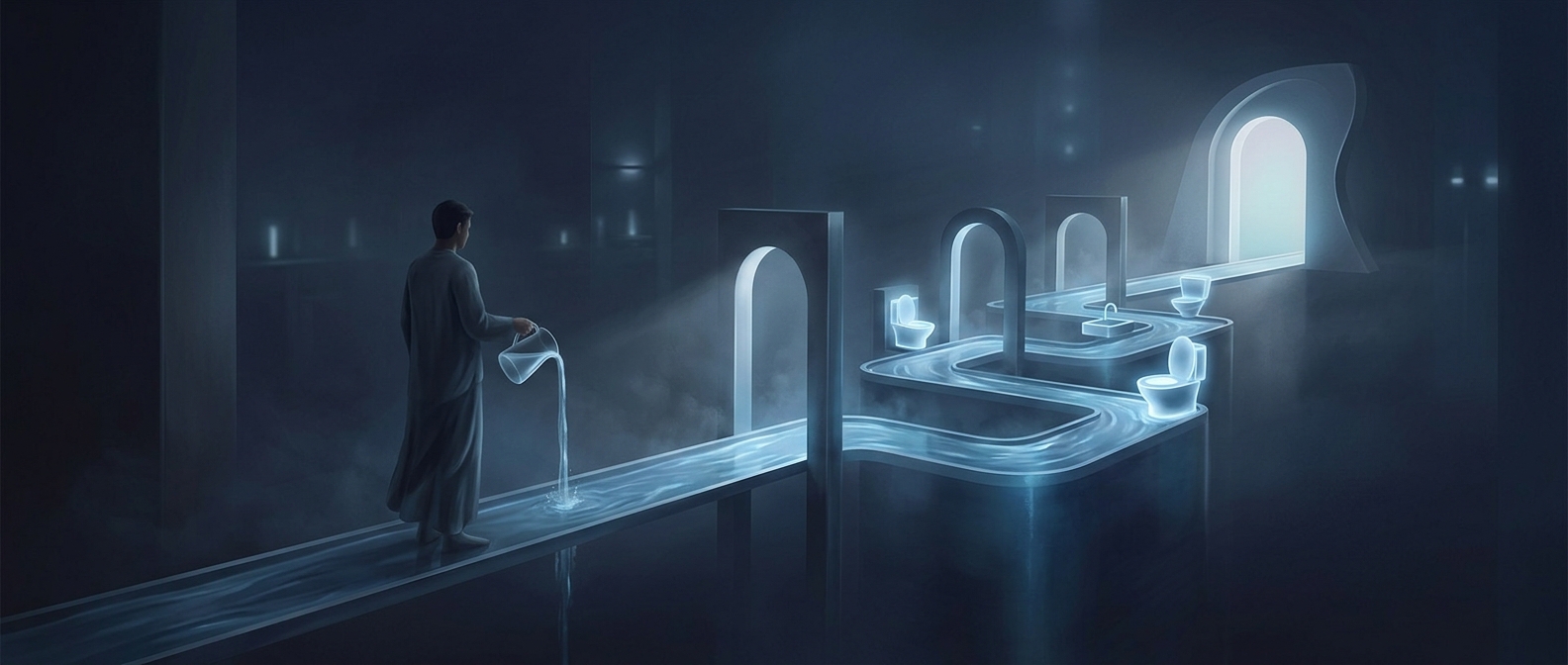 Why eight glasses of water can mean eight bathroom trips