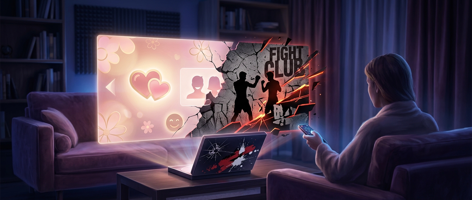 Fight Club’s DVD pretended to be a different movie
