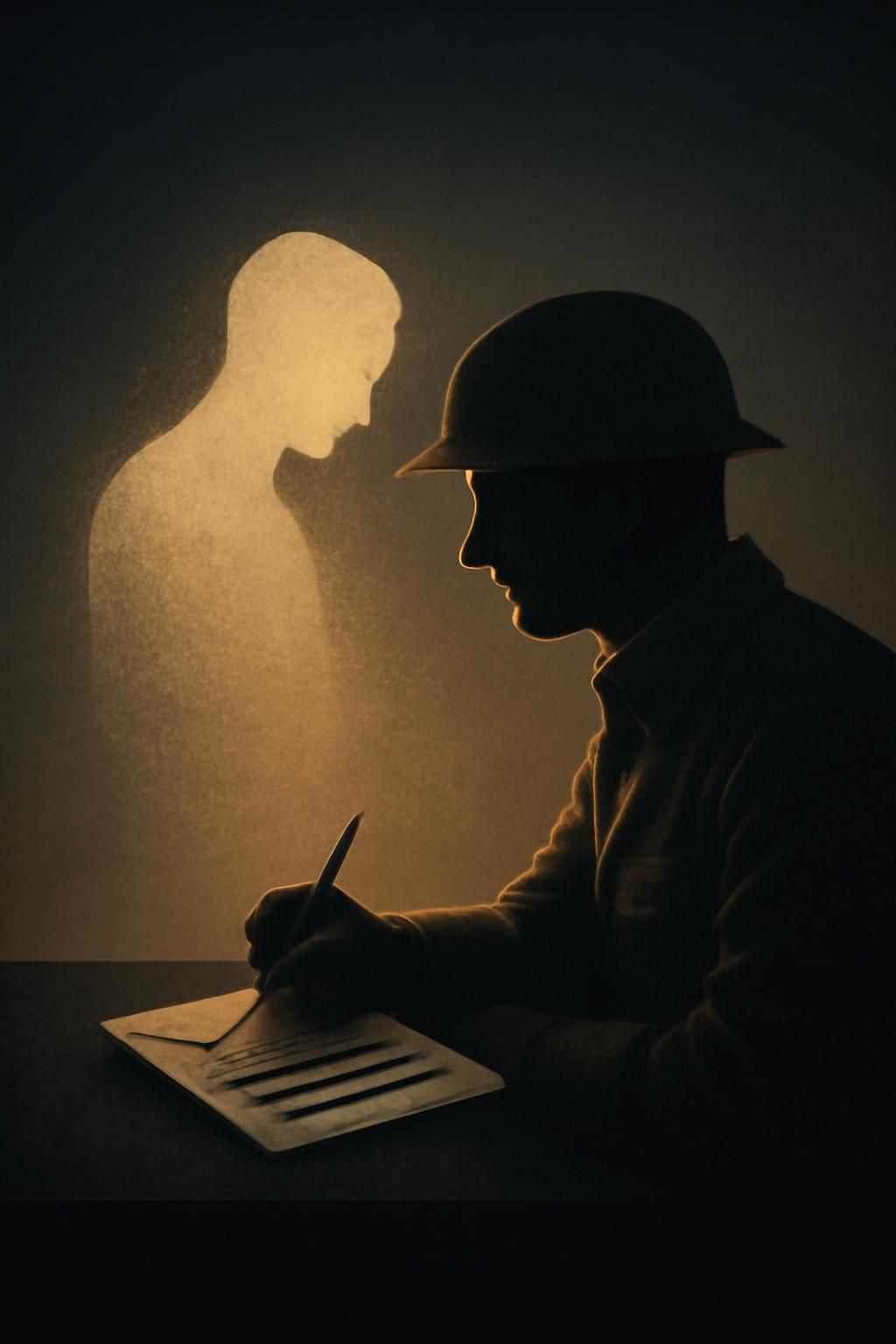 World War I soldiers sometimes poured their entire soul into letters they knew censors might read.