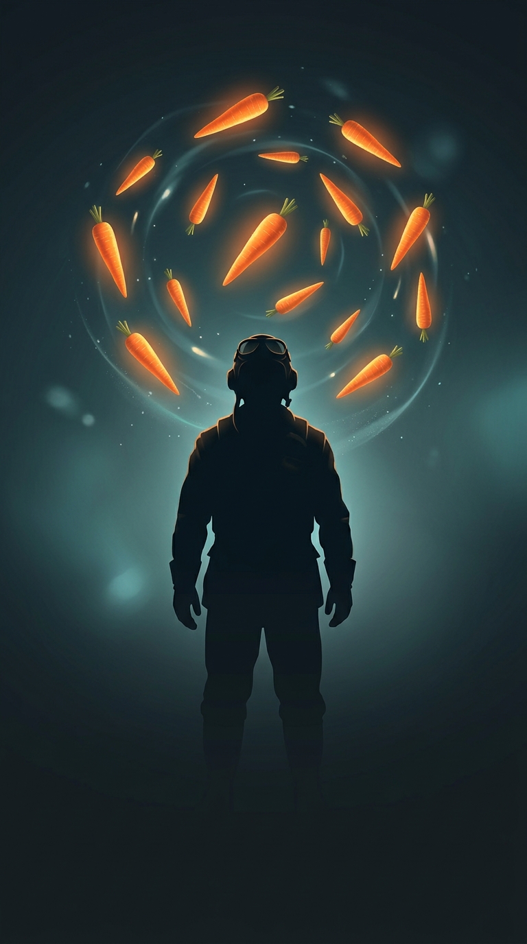 Why do we falsely believe that eating carrots dramatically improves your night vision?