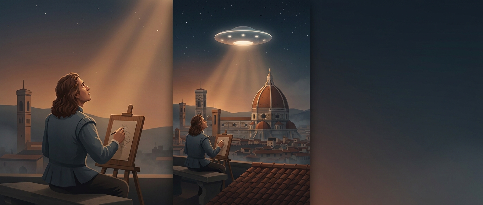 The Renaissance paintings that look like UFO sightings