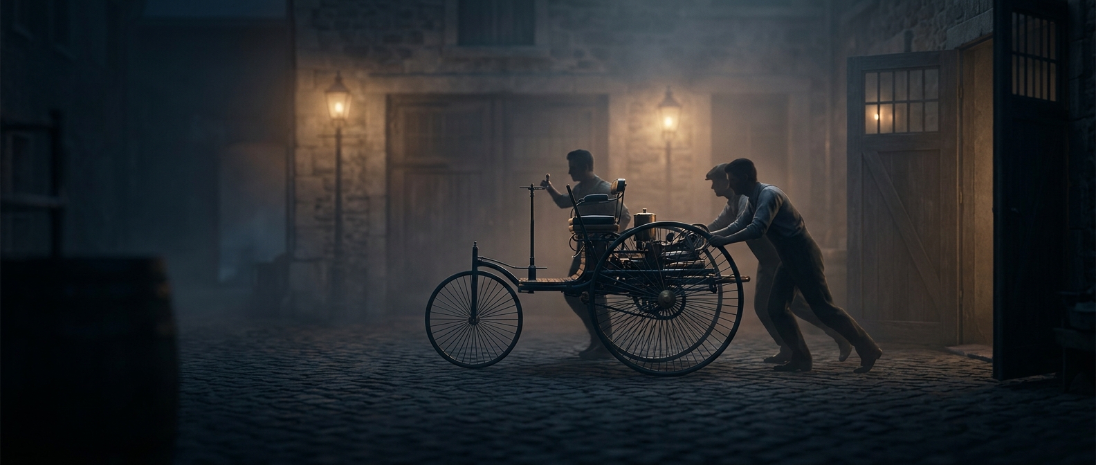 The first recorded car theft was a joyride