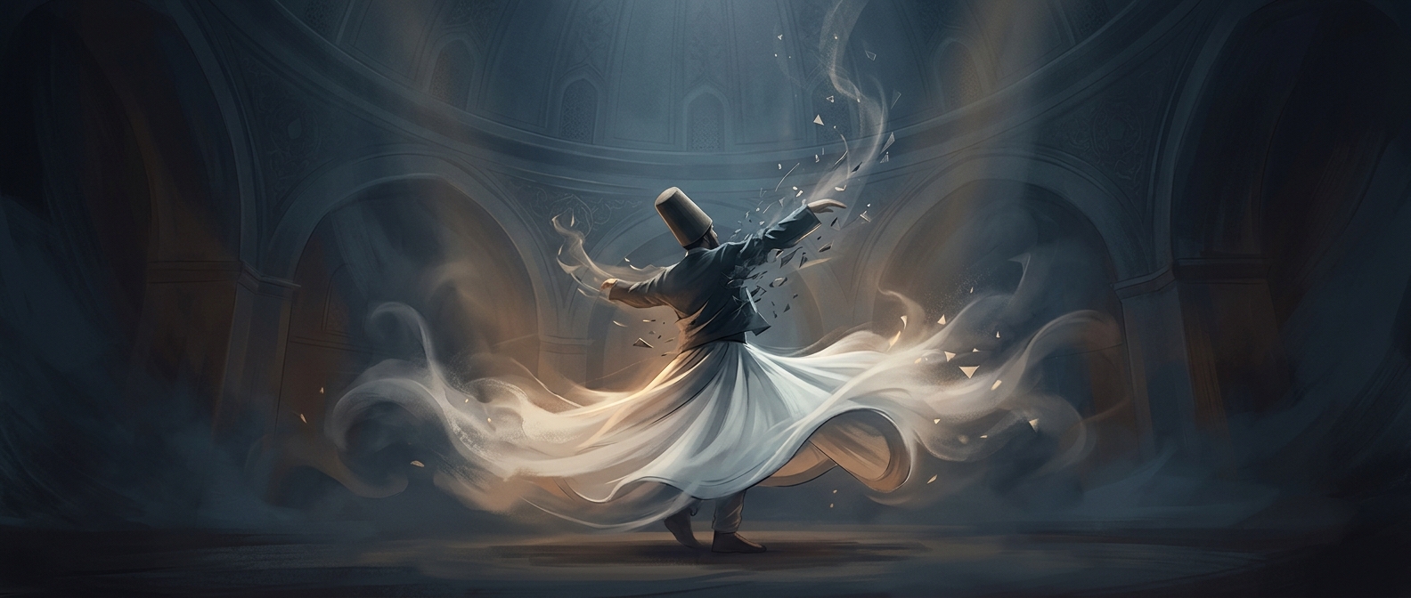 Whirling Dervishes spin to lose ego