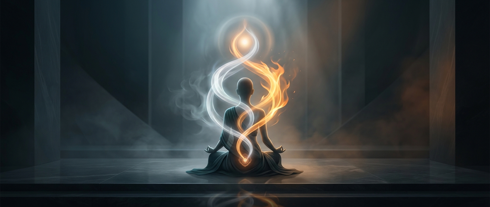 Ida and Pingala are competing internal energy routes