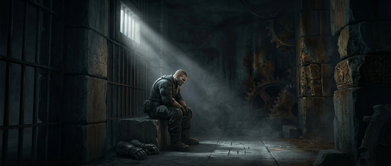 Marcus Fenix spent years in a military prison
