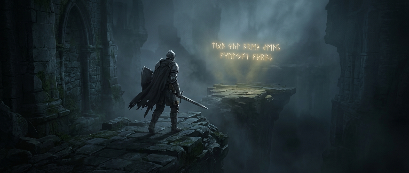 Dark Souls lets players lure strangers off cliffs