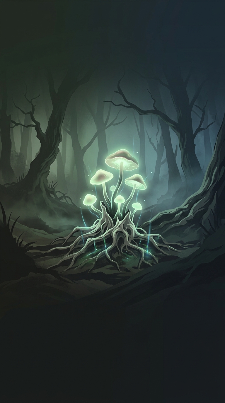 Certain bizarre fungi species found deep in the forest actively absorb deadly radioactive particles from the dirt to do what?