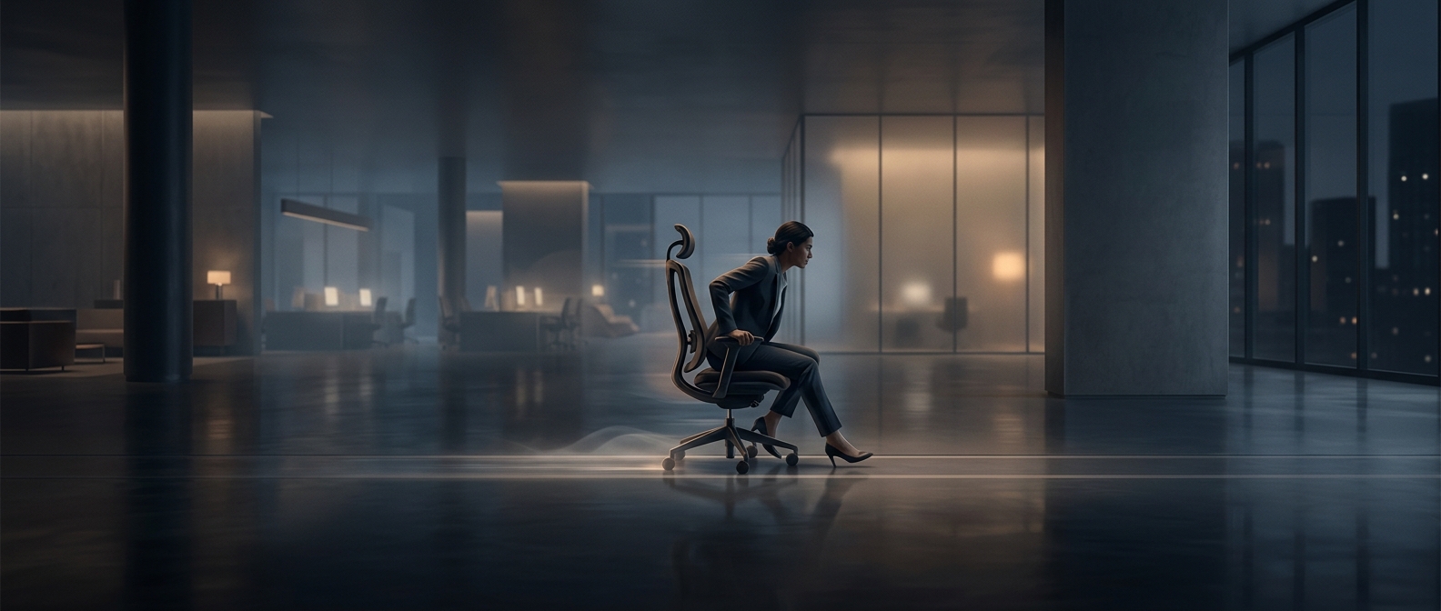 Your office chair is an indoor vehicle