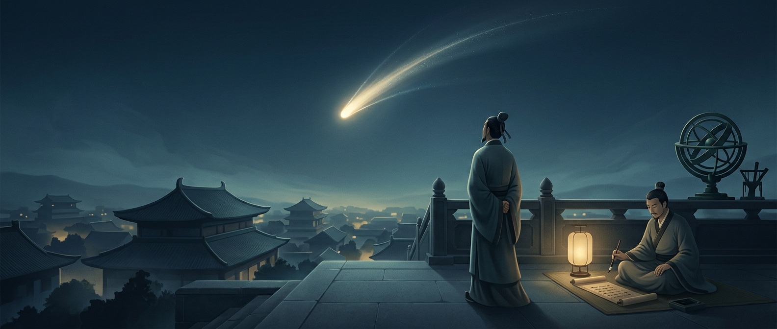 Han dynasty stargazers casually tracked a major comet