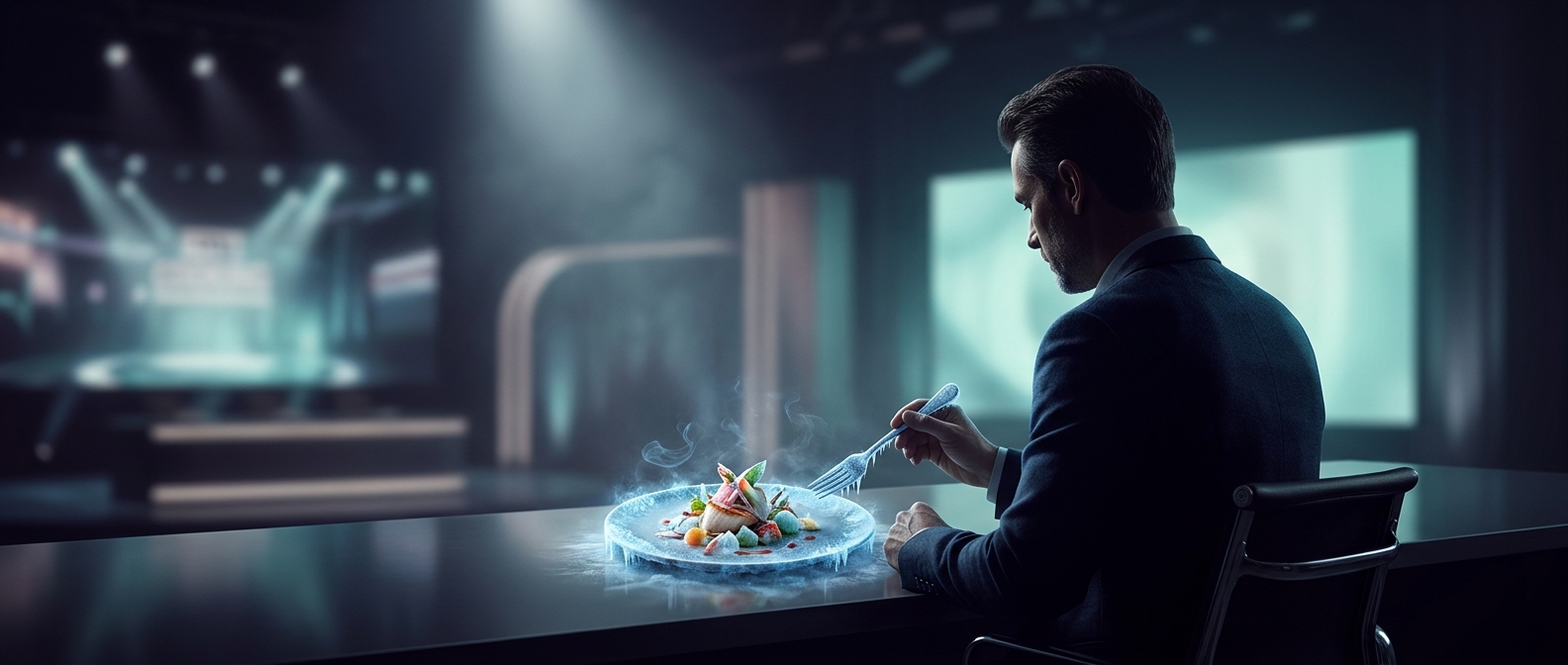 Почему судьи шоу едят остывшее мясо