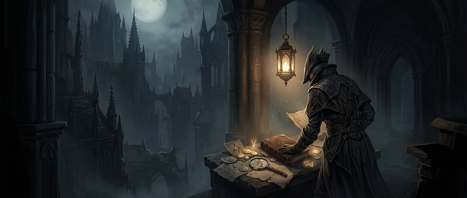 Bloodborne требовал анализа совершенно непонятных описаний предметов