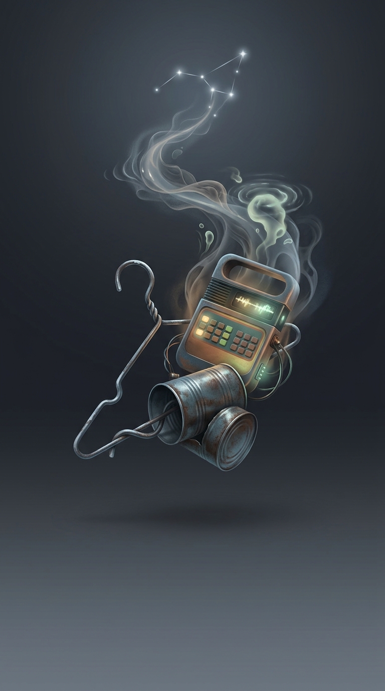 Extraterrestrial communication device built by E.T.