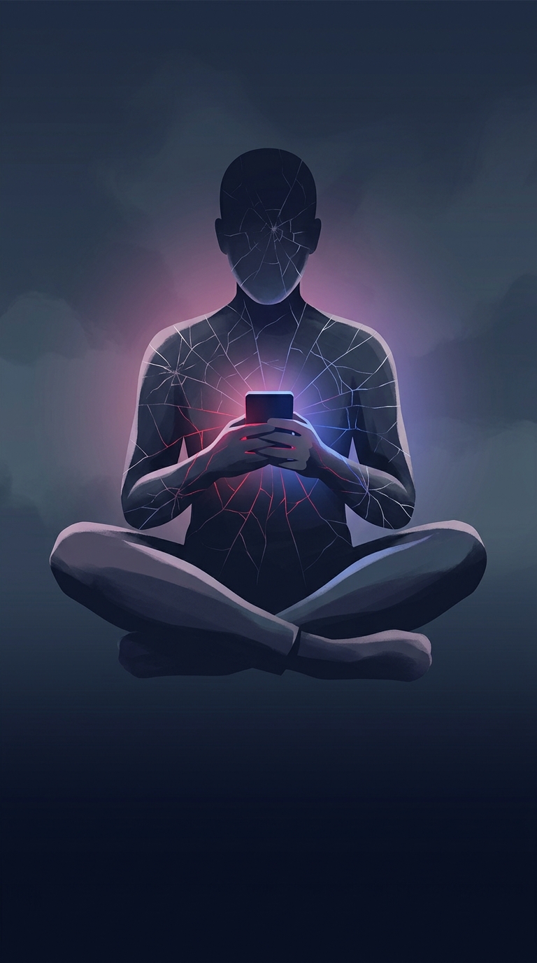 Why do your eyes feel painfully dry and exhausted after scrolling on your phone or staring at a laptop?