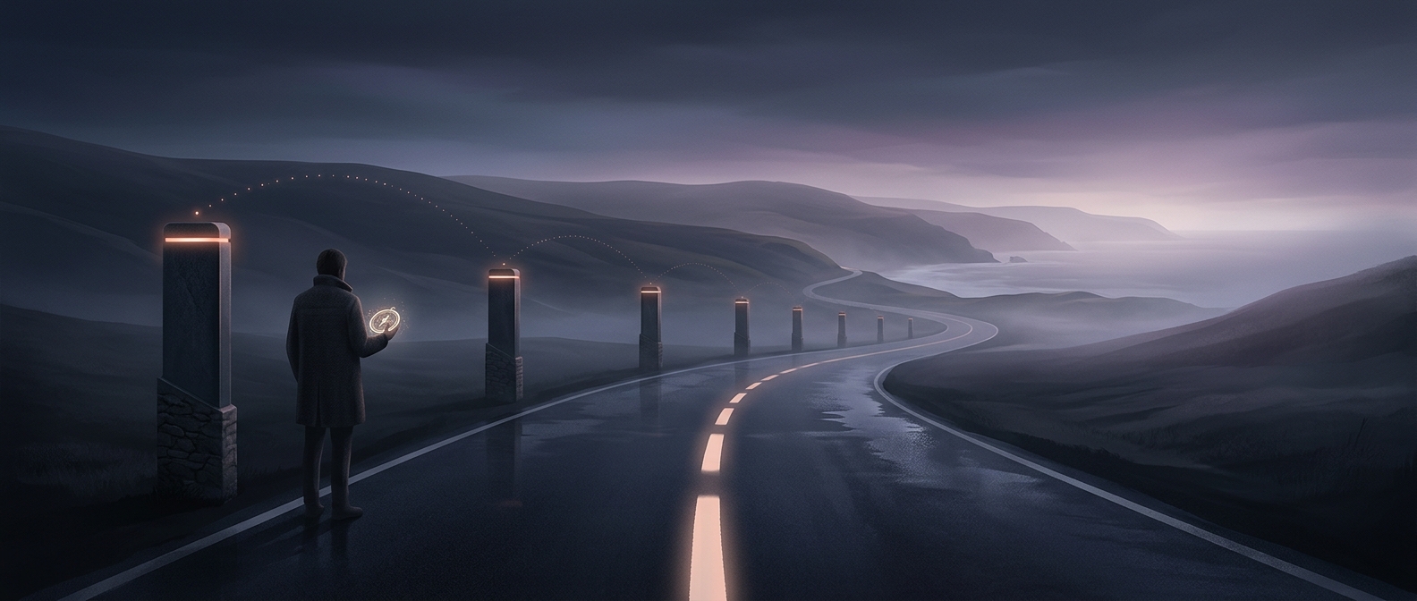 Highway mile markers serve essential location tracking