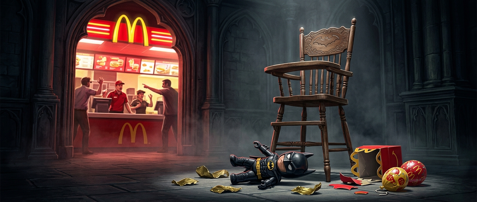 Почему McDonald's отменил игрушки по «Бэтмену возвращается»
