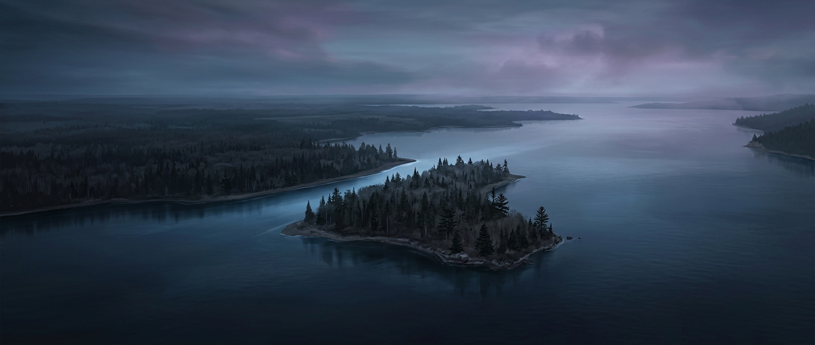 Minnesota has a piece of land you reach through Canada