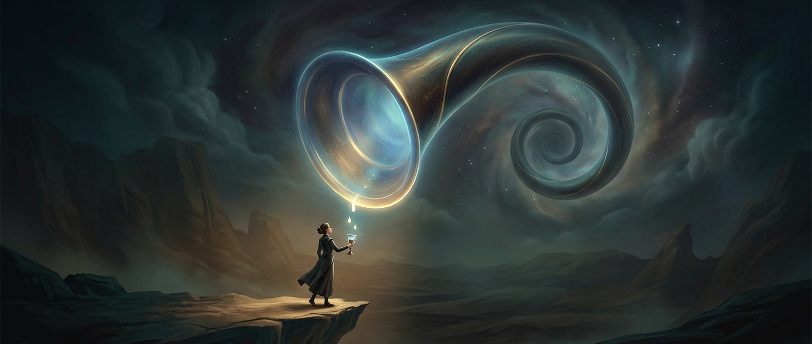 The trumpet you can fill but never paint