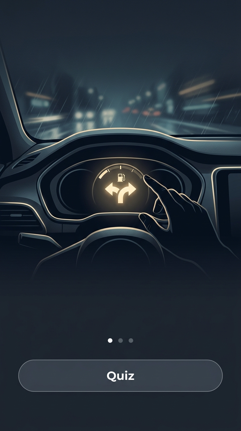 What incredibly subtle dashboard secret was added to modern cars specifically to save rental drivers from embarrassment?