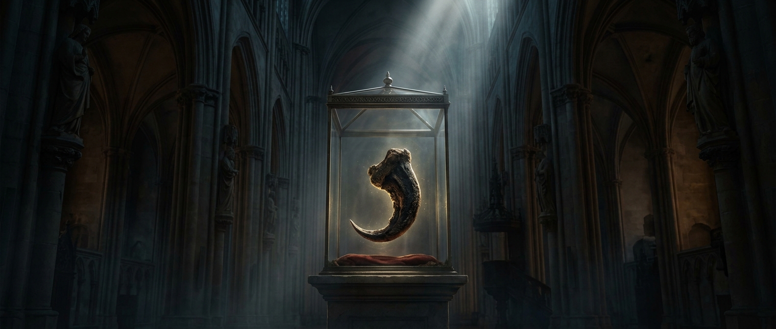 Cathedral relics turned out to be antelope horns