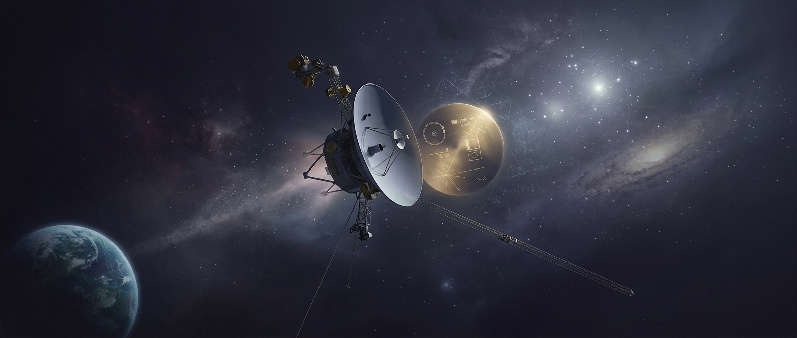 Voyager carries a map pointing aliens to Earth