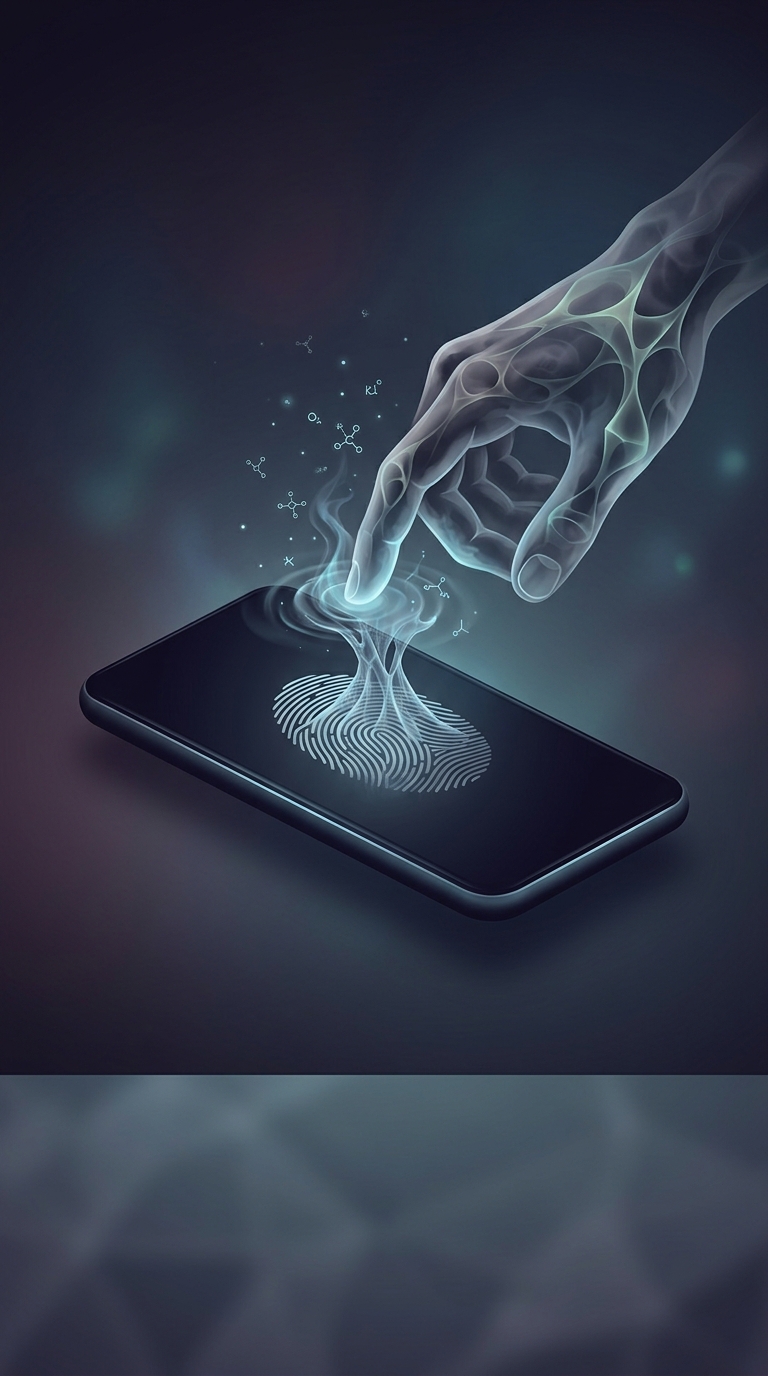 Why do smartphone screens eventually start to feel sticky and collect massive amounts of fingerprints?
