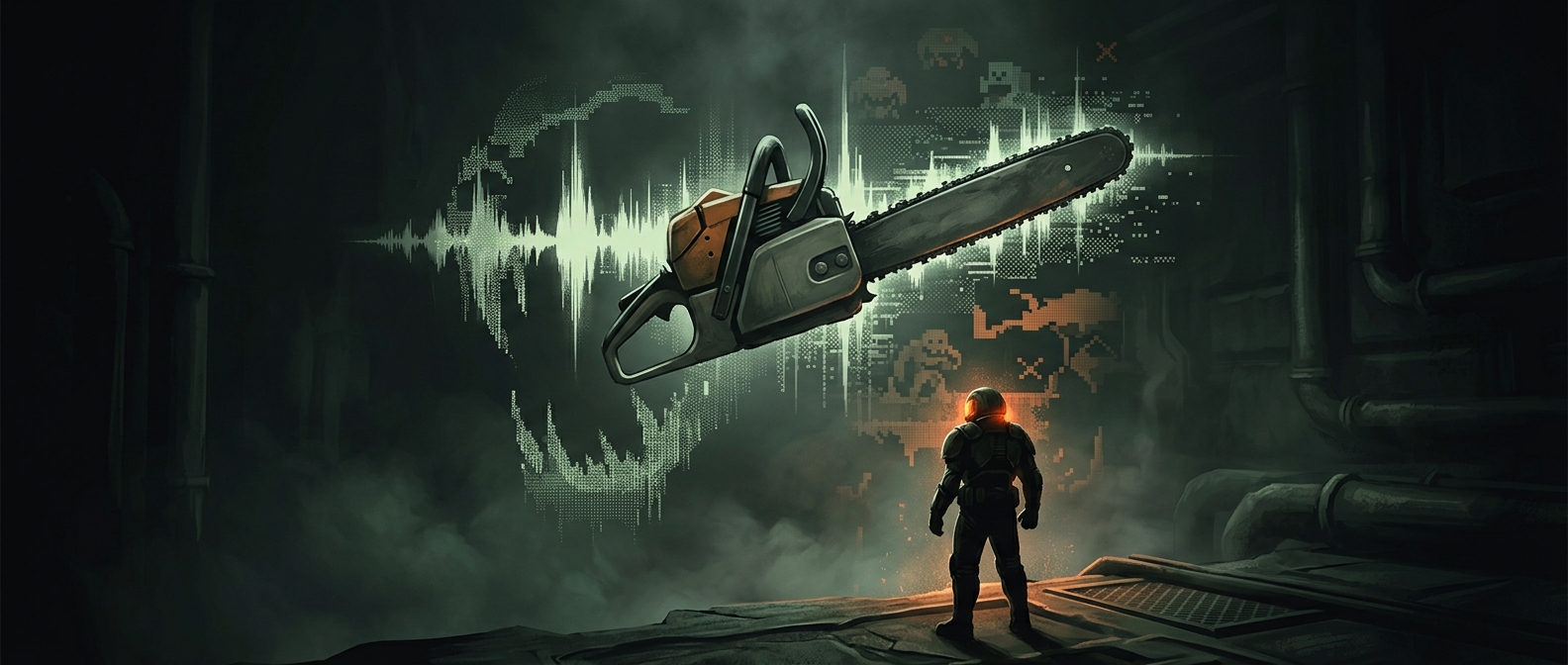 Звук бензопилы в оригинальном Doom был записан с реальной бензопилы