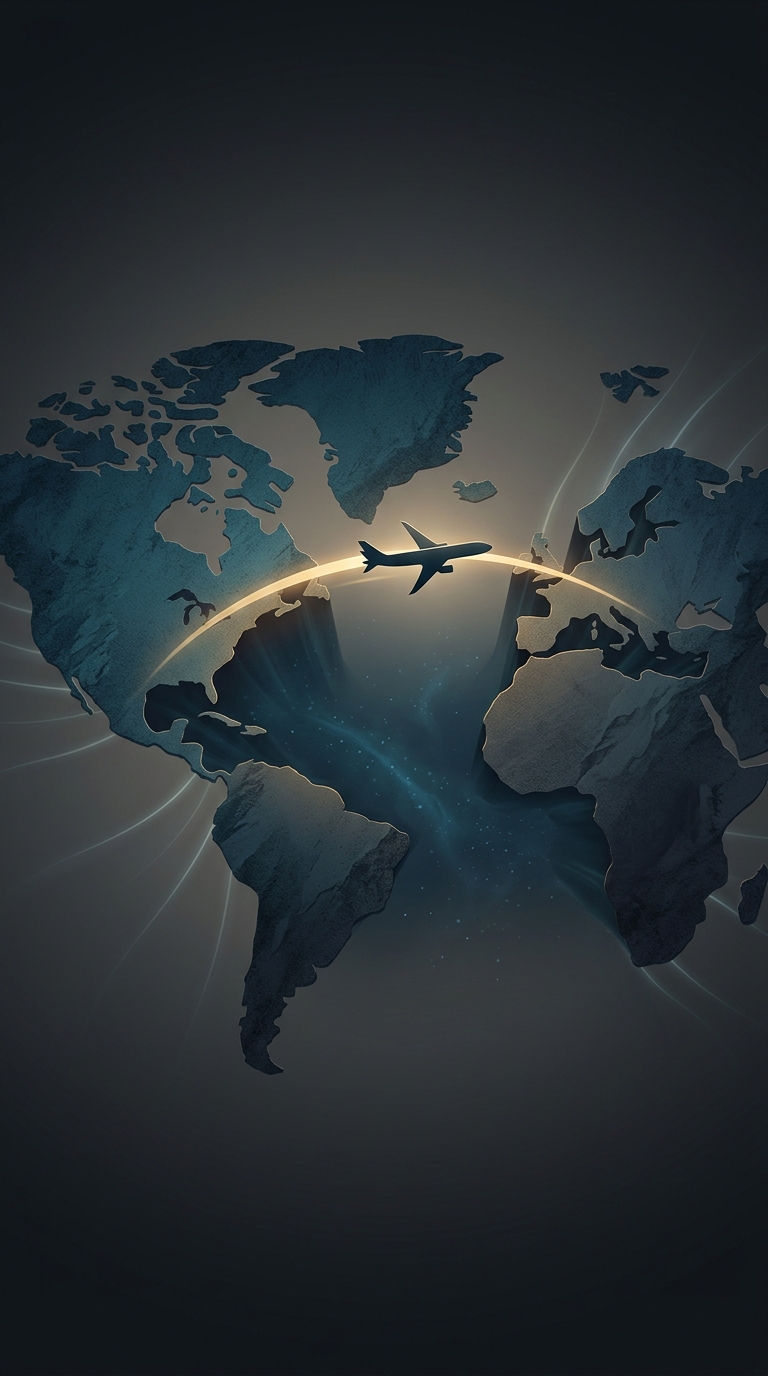 Tectonic plates are continuously shifting at the exact same speed that human fingernails grow, meaning the transatlantic flight from New York to London actually gets a tiny fraction of an inch longer every single year.
