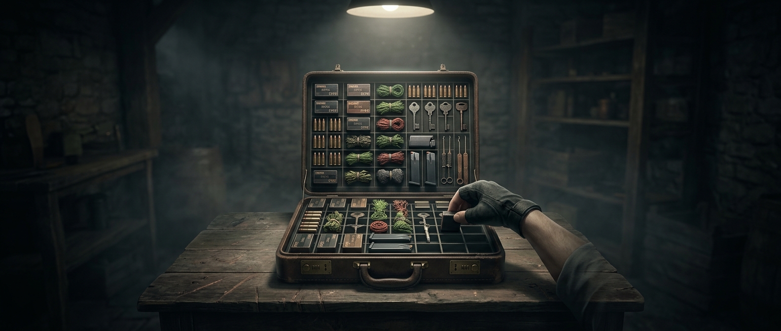 Resident Evil 4 turns inventory into Tetris