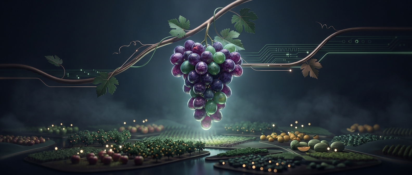 Grapes underpin a massive global industry through fresh fruit, raisins, and juice