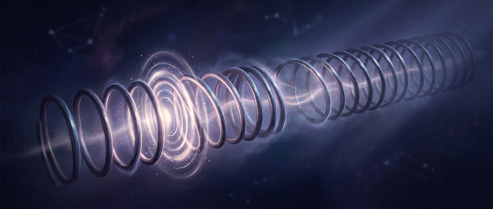 Slinky coils merely transfer longitudinal waves