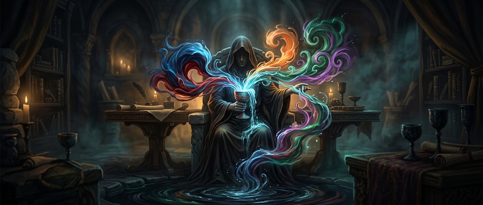 Tarot cups deal entirely with raw emotions