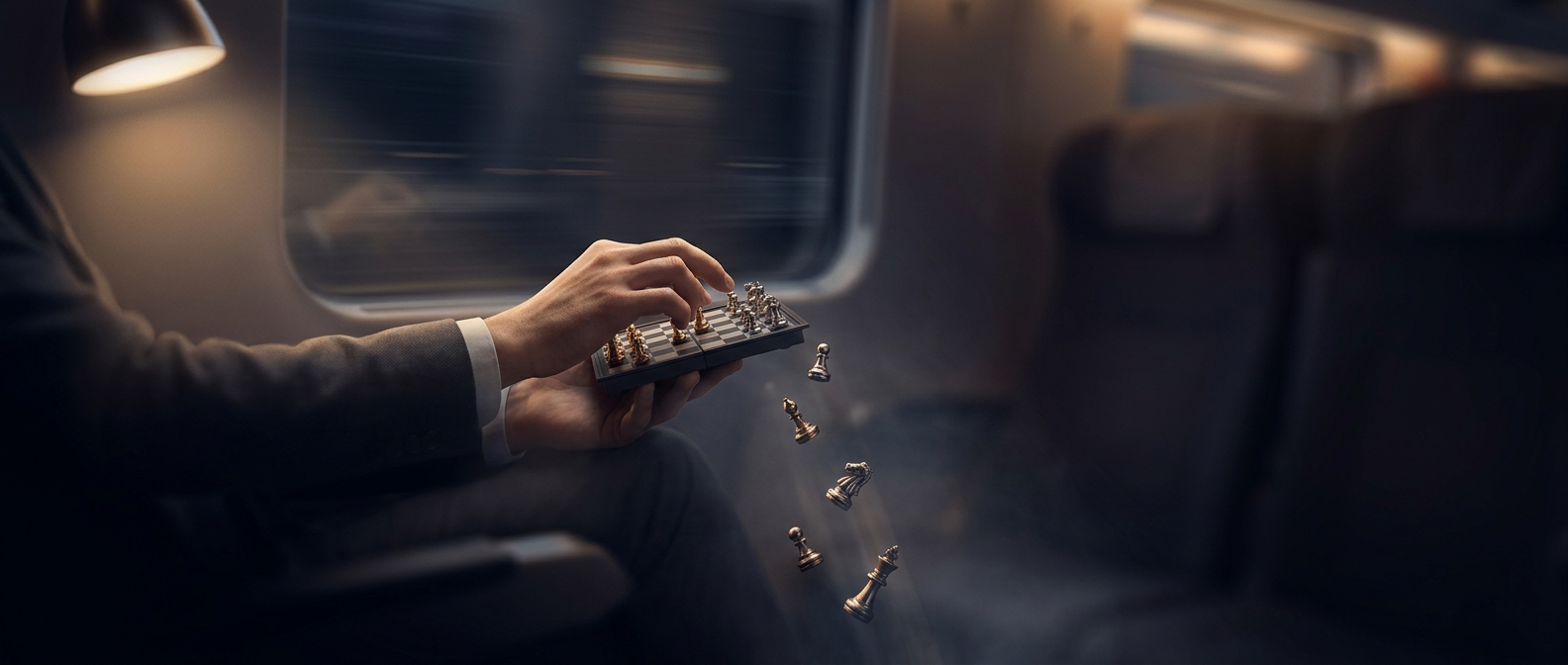 Magnetic board games lose pieces almost immediately