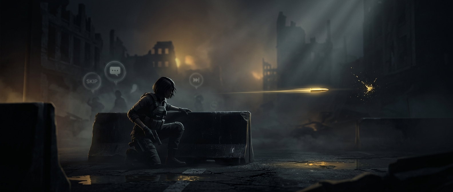 Why video game cutscenes make bullets suddenly lethal