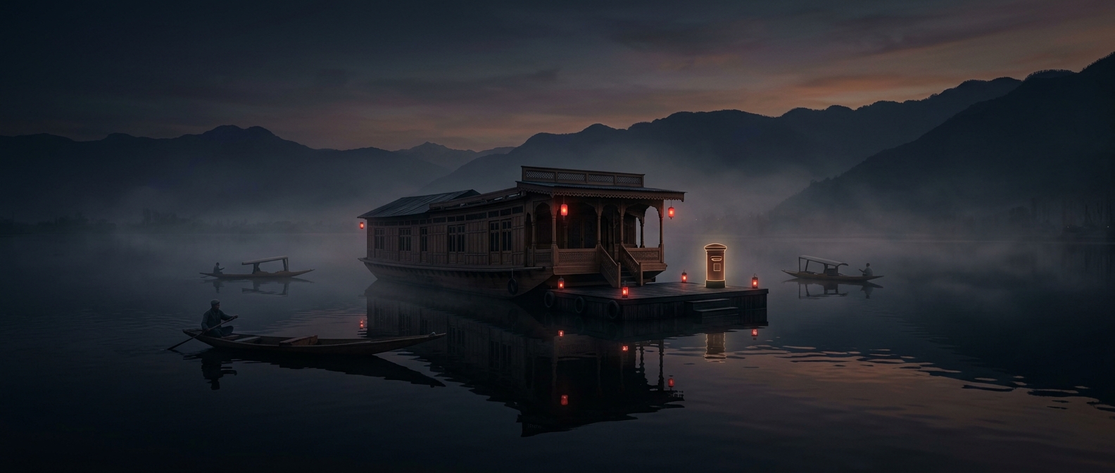 The Indian post office that floats on Dal Lake