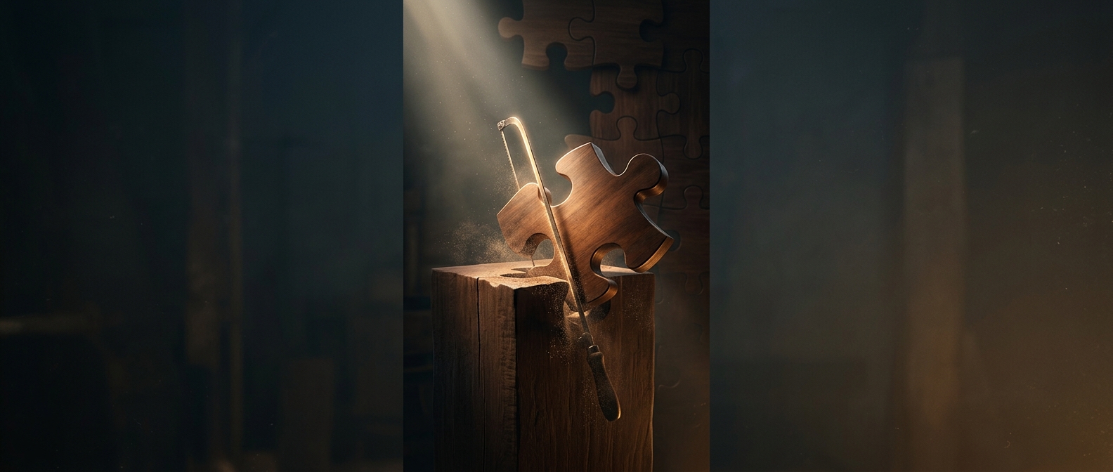 When jigsaw puzzles were carved from mahogany