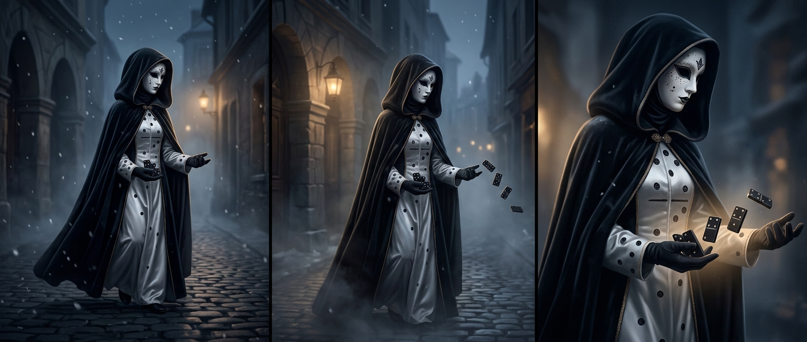 Why dominoes are named after a costume