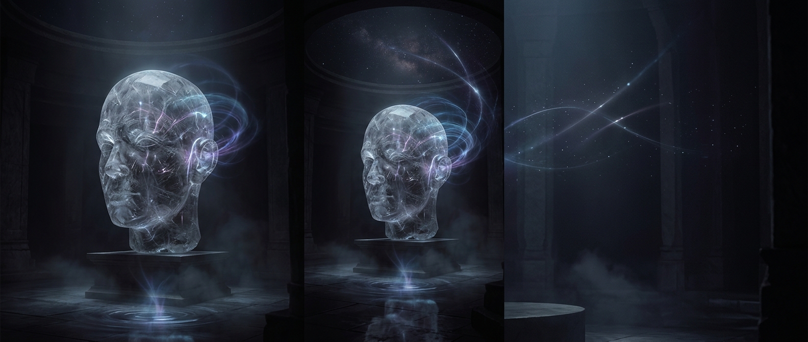Carved quartz heads function as cosmic radio transmitters