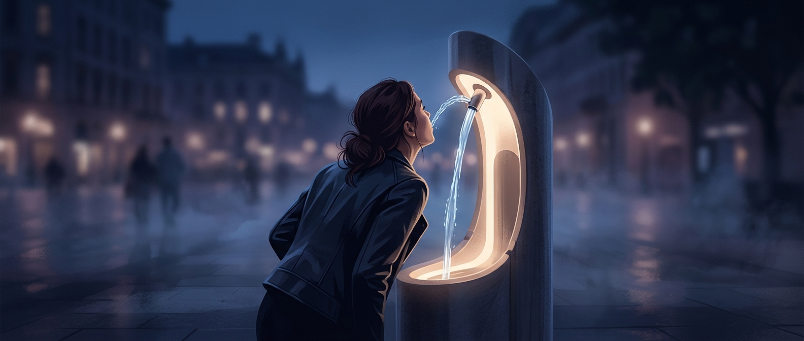 Public water fountains remain entirely safe