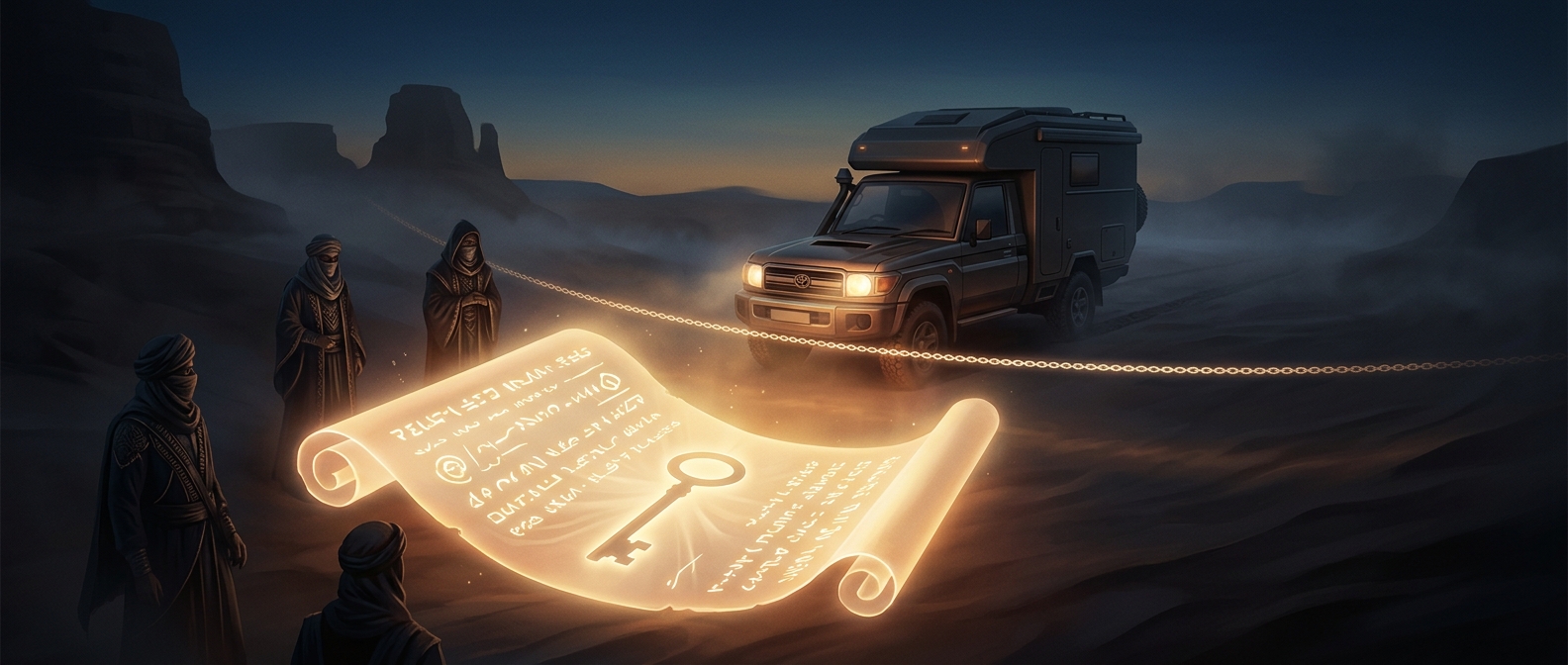 Carnet de Passages работает как залог за ваш автомобиль