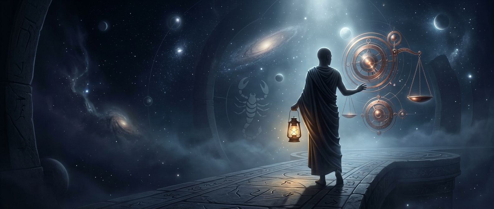 Eighth house manages shared cosmic debts and taxes