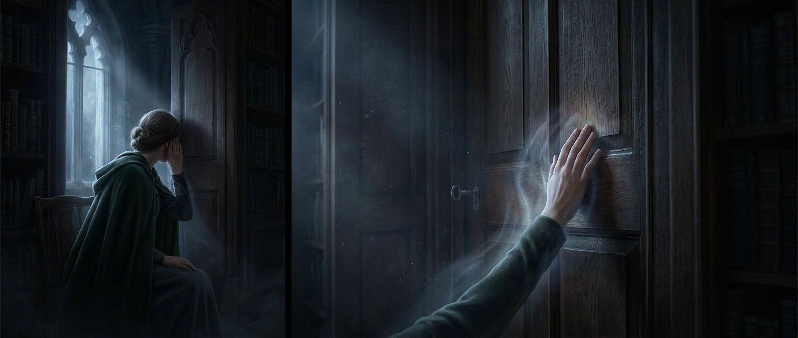Interpreting simple knocks as spirit talk