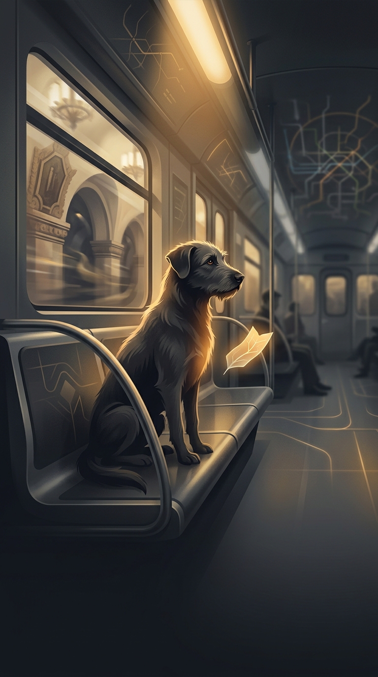 Moscow has a population of stray dogs that have actually figured out how to use the city's complex subway system to commute from the suburbs to the city center for better scavenging.
