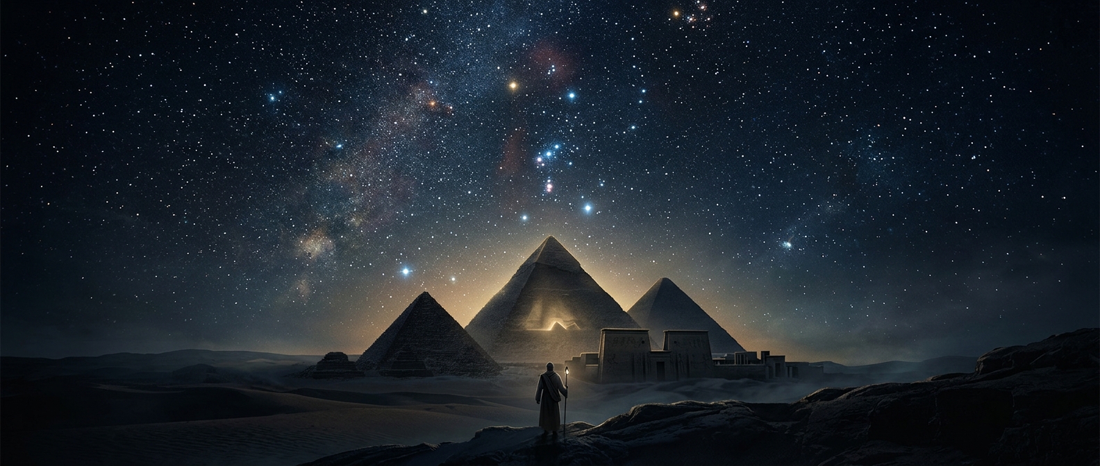Ancient desert tombs perfectly mirror the stars