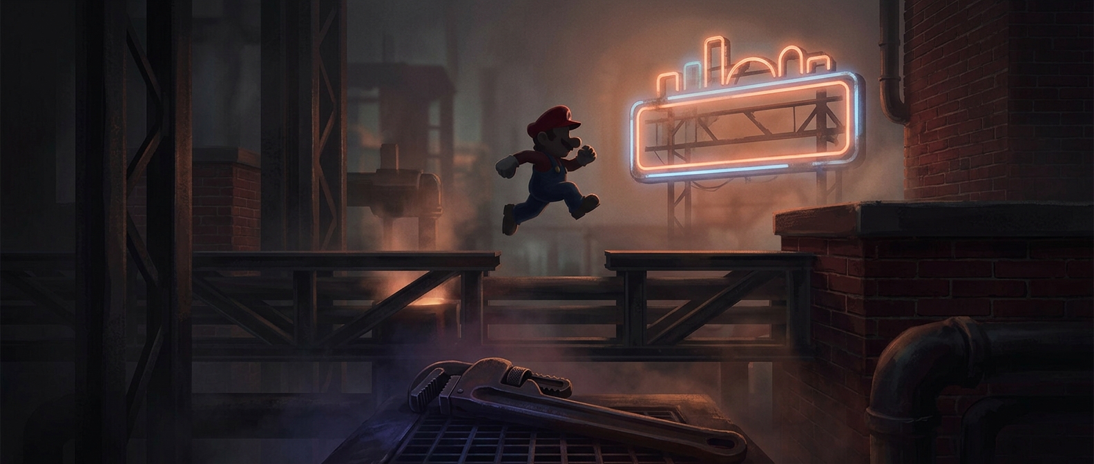 Марио изначально назывался Jumpman