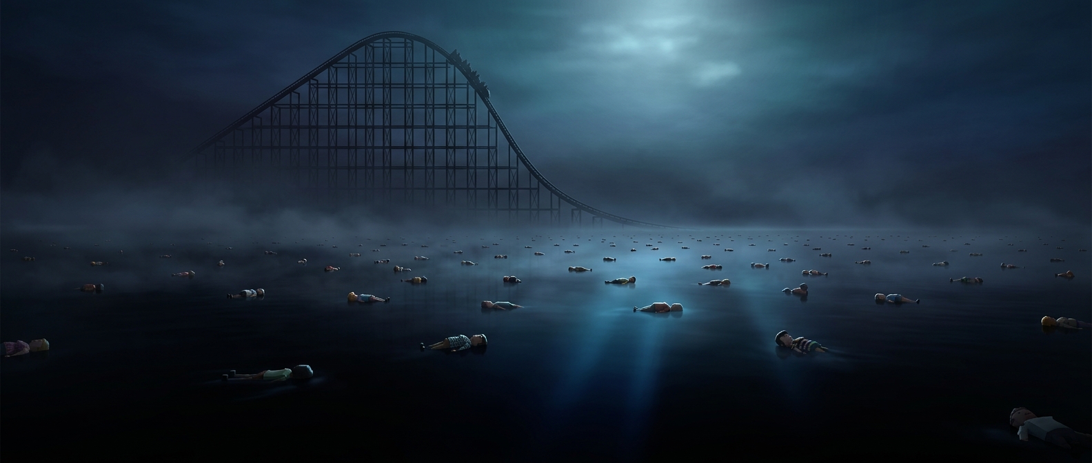 RollerCoaster Tycoon lets you drown unhappy guests