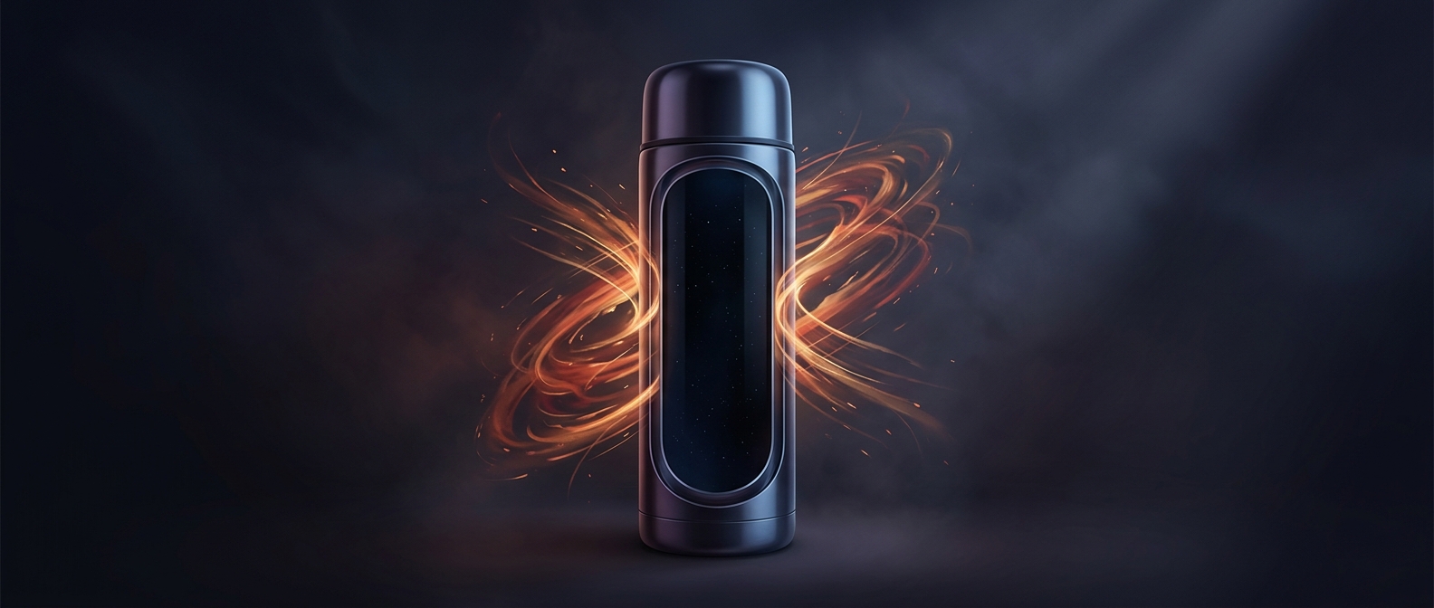 How a thermos keeps coffee hot for hours